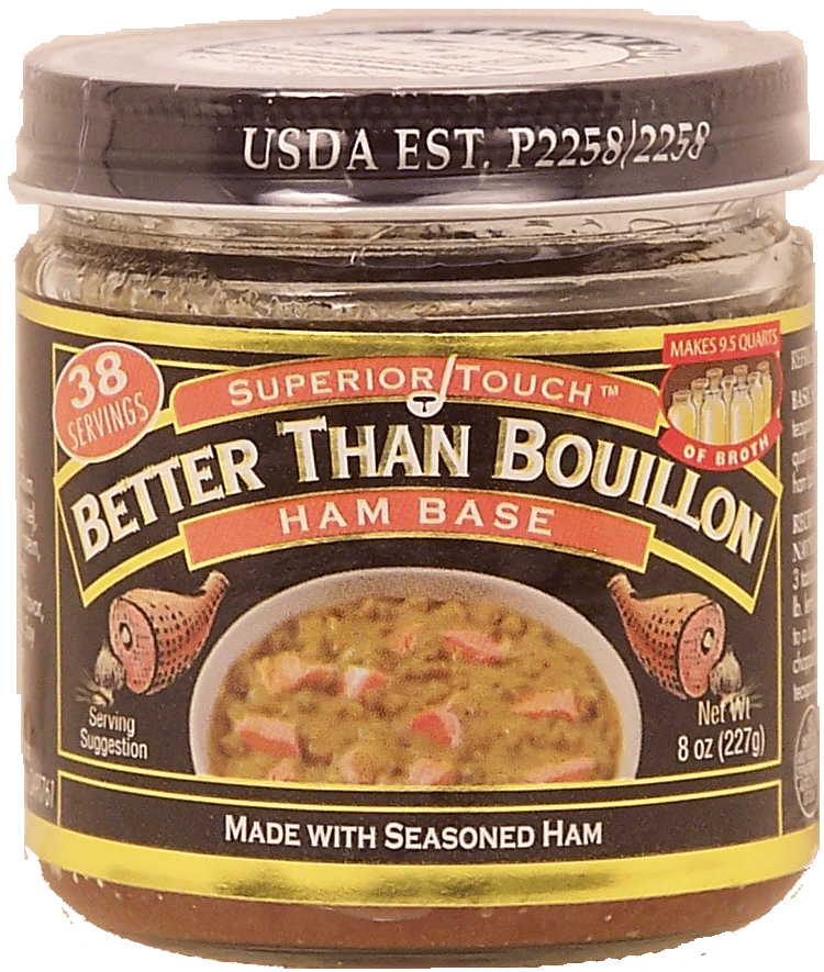 Superior Touch Better Than Bouillon ham base, 38 servings Full-Size Picture